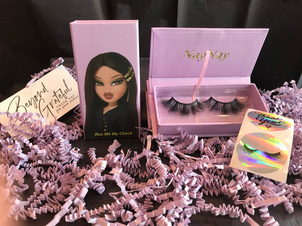Run Me My Check Lashes (NayNay)