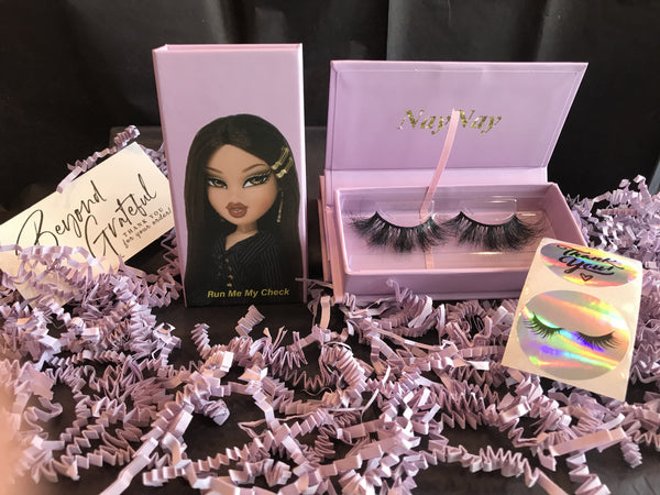 Run Me My Check Lashes (NayNay)