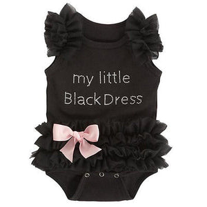 Baby Bodysuit Girls Lace Ruffle Sleeve